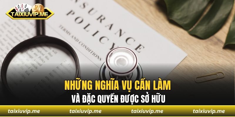 Những nghĩa vụ cần làm và đặc quyền được sở hữu